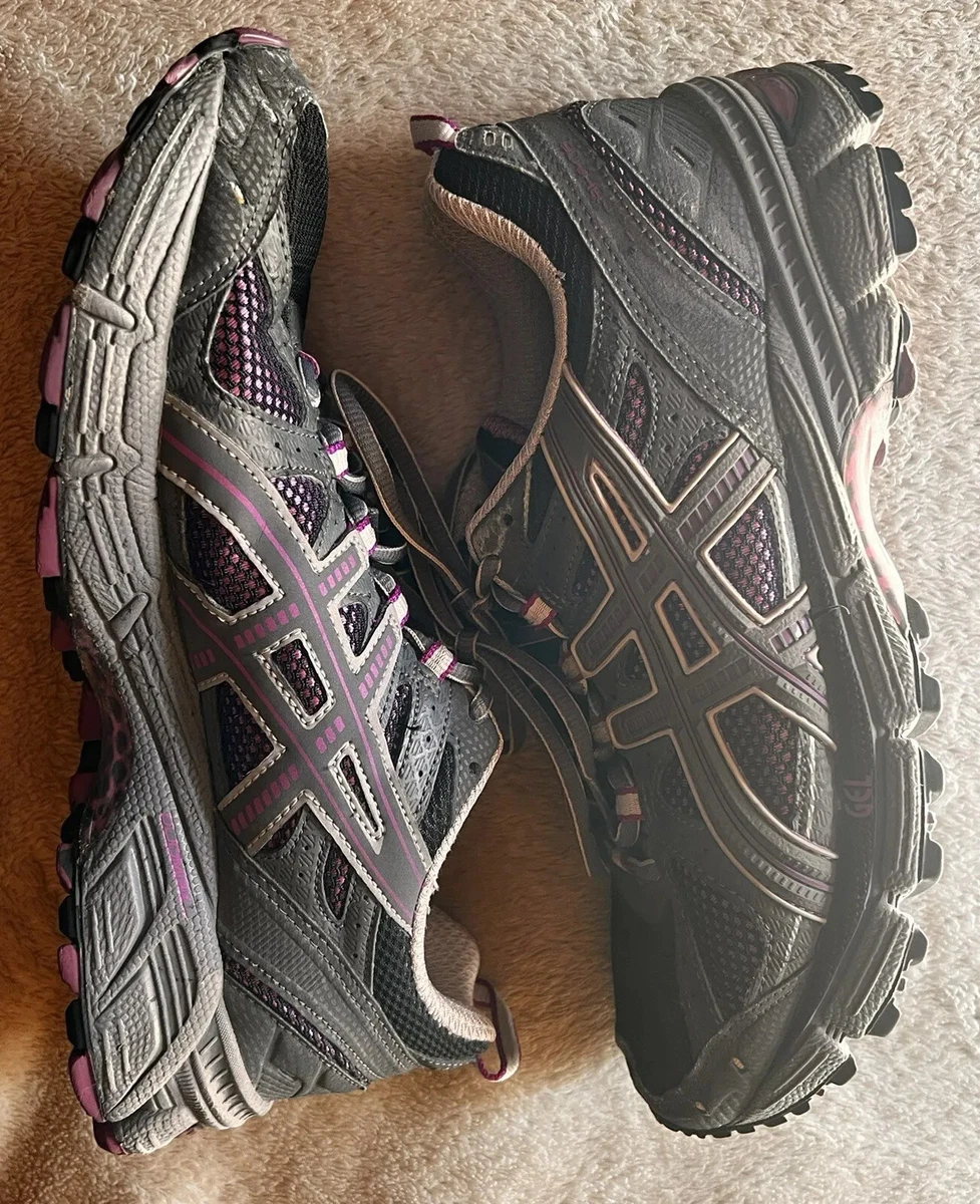 herhaling ventilator Feodaal ASICS AHAR Athletic Running Shoes Gel Women's Size 8.5 Purple/Grey | eBay