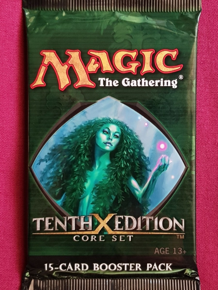 Magic The Gathering 10TH EDITION CORE SET TENTH New Sealed Booster Pack MTG 