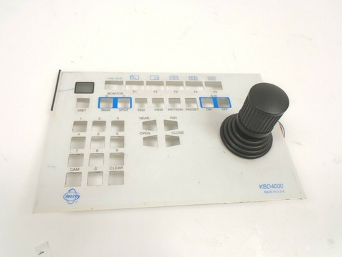 Pelco KBD 4000 Multiplexer Keyboard Controller FACEPLATE **FACEPLATE ONLY**