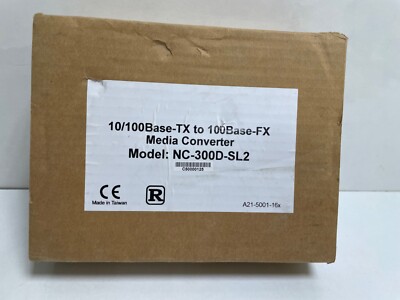 Media converter nc-300d-sl2 10/100base-tx Zu 100base-fx