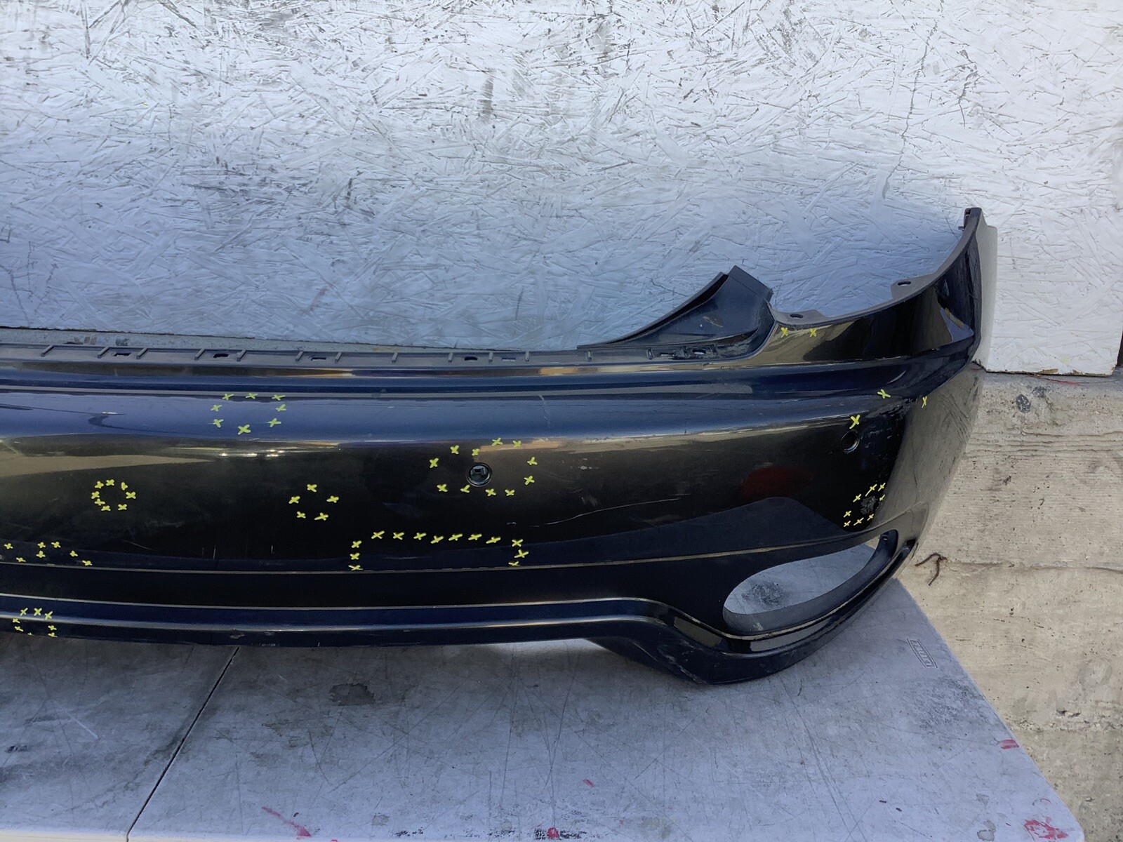 2008 2009 2010 2011 2012 MASERATI GRAN TURISMO REAR BUMPER OEM USED