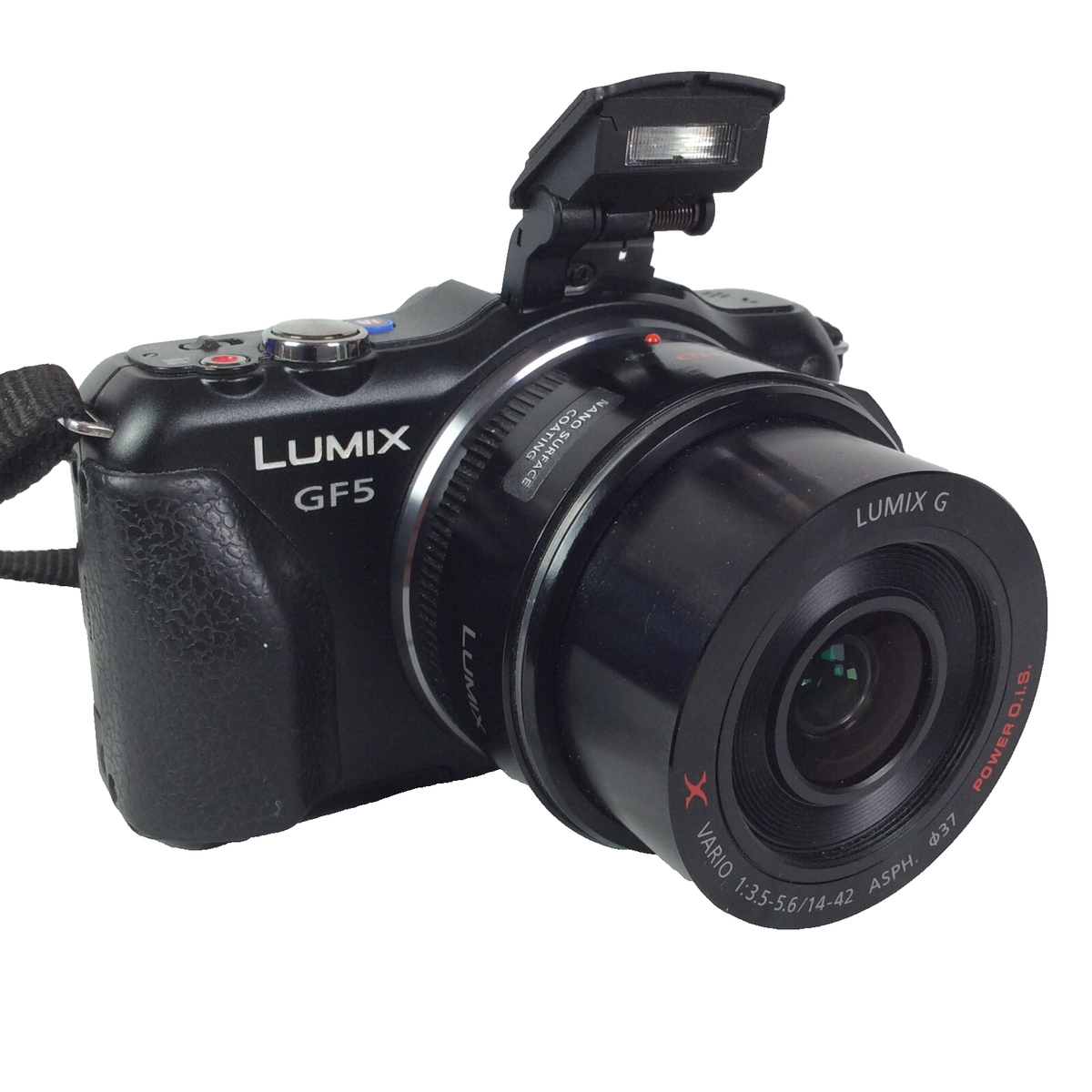 パナソニック Panasonic LUMIX DMC-GF5 14-42mm Panasonic Lumix DMC-GF5 Mirrorless Digital Camera, with 14-42mm HD