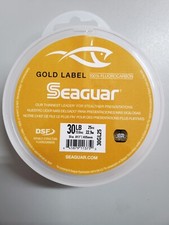 Seaguar Gold Label 30 lb Fluorocarbon Leader - .017"/.435 mm - 25 Yd Spool