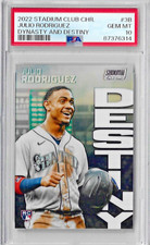 2022 Stadium Club Chrome Julio Rodriguez RC Dynasty and Destiny PSA 10 GEM MT