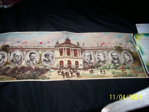 1900 Philadelphia Convention Hall Panoramablick ausziehbar