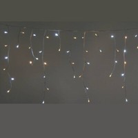Led Eisregen Lichterkette 240Er 6M Kaltweiß-Warmweiß-Mix/Weiß AußEn Fhs 27223