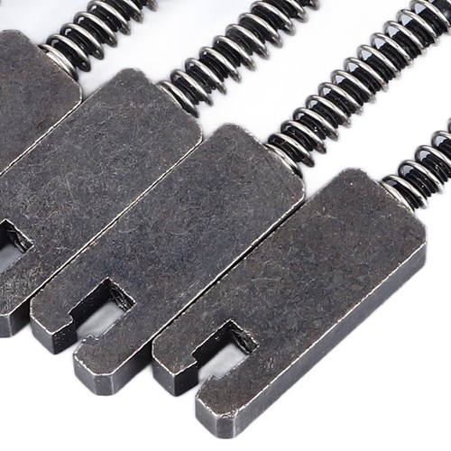 6Pcs Headless Electric Guitar Bridge Saddle Precise Pitch Adjustment Metal H WYD