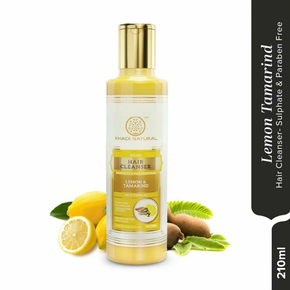 Khadi Natural Lemon & Tamarind Hair Cleanser - Sulphate & Paraben Free 210ml 8906092495873 | eBay Khadi Natural Lemon & Tamarind Hair Cleanser - Sulphate & Paraben Free 210ml 8906092495873 | eBay