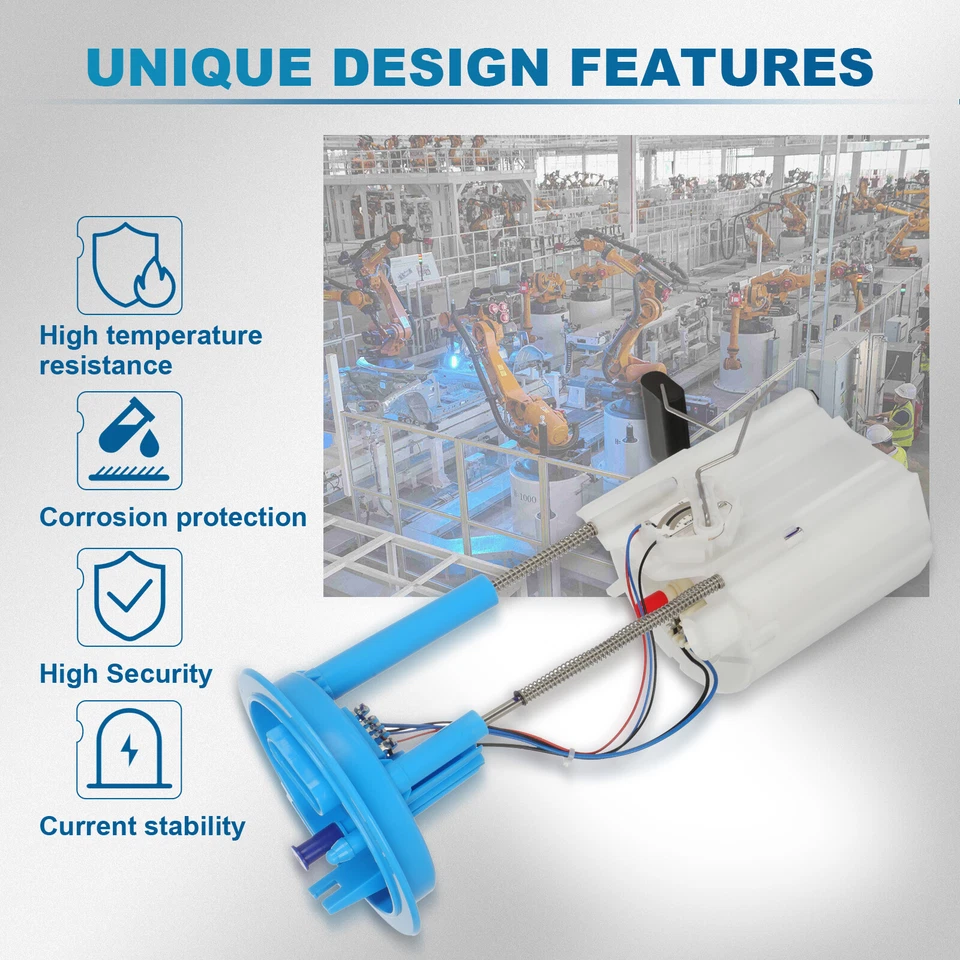 Bomba de combustible eléctrica para Volkswagen Tiguan 2009-2017 2,0 L turboalimentada P77074M Foto 4 de 4