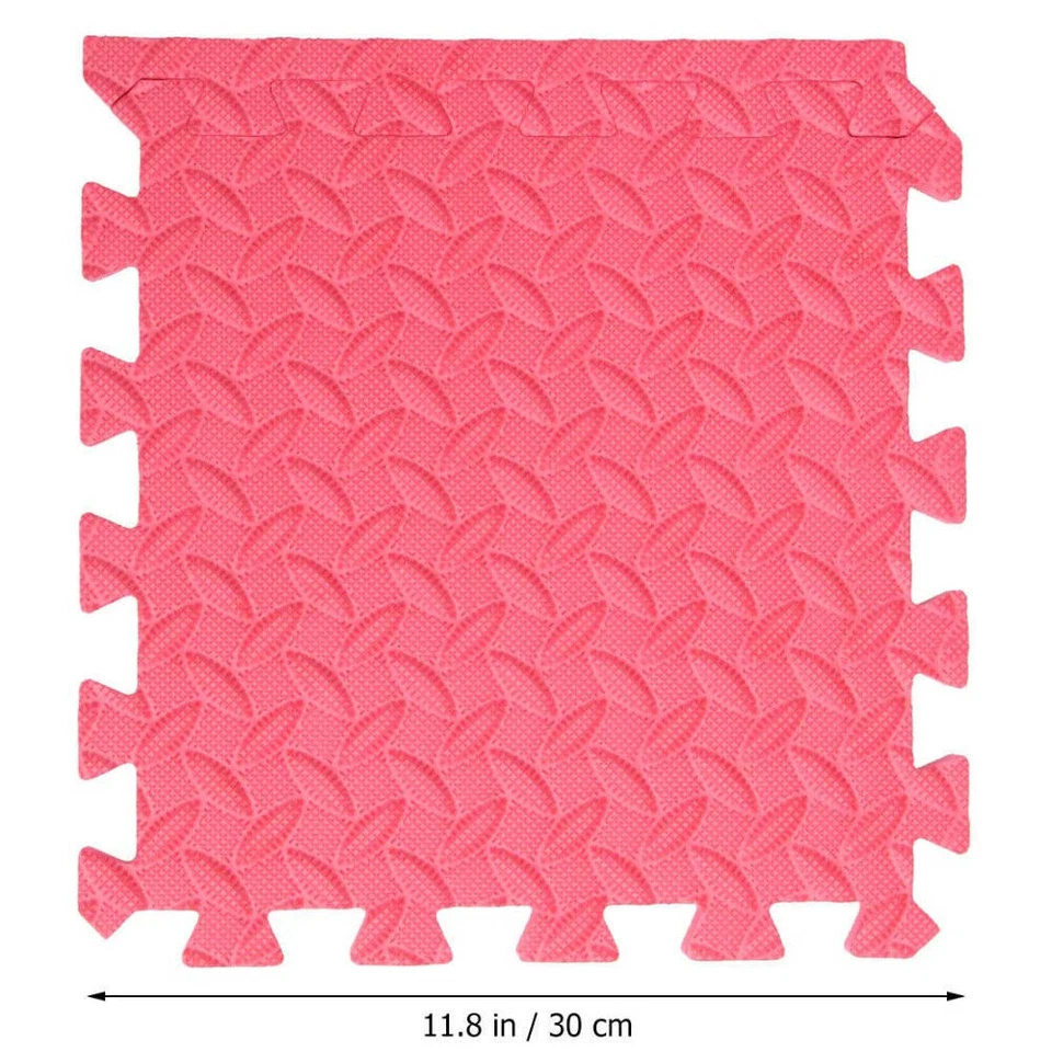 12/48/60Sqft EVA Foam Puzzle Exercise Gym Equipment Floor Mat Interlocking Tiles - Image 3 of 4
