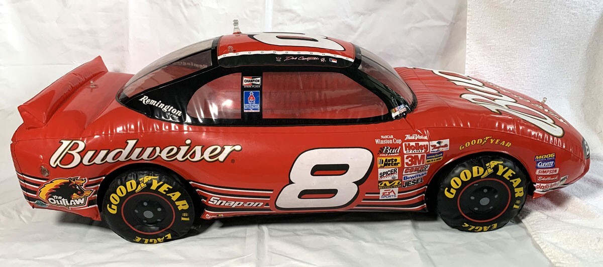 Dale Earnhardt JR #8 RED Budweiser Inflatable HANGING NASCAR