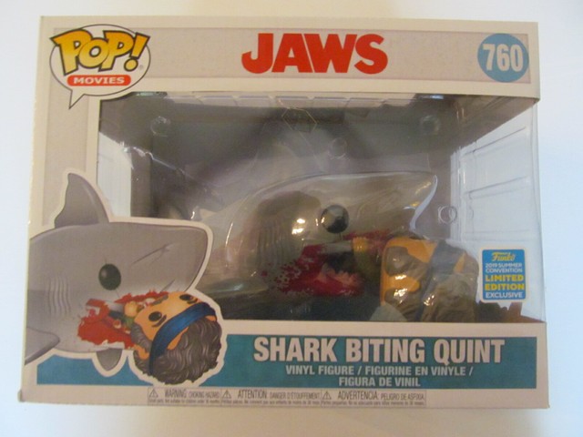 funko pop jaws eating quint