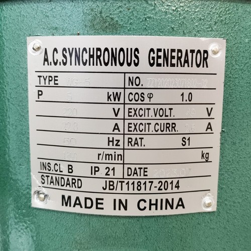 220V 1PH 6.7HP 60HZ Excitation Water Pelton Turbine Hydro Generator 1500RPM - Picture 15 of 23
