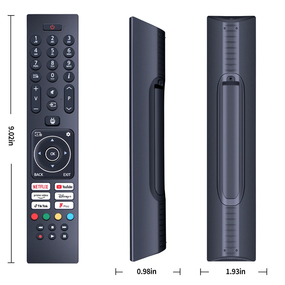 Remote Control for Bush HDR10 LED TiVo Freeview TV ​40FT24CA ​43FT24CA ​32HT24CA - Image 3 of 4