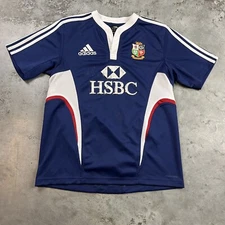 South Africa 2009 Soccer Jersey Mens Medium Blue Adidas Stains Lightweight Preow