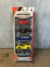 Vintage Matchbox More Cars, Cars, Cars 2000 5 Car Set Gift Pack NIB