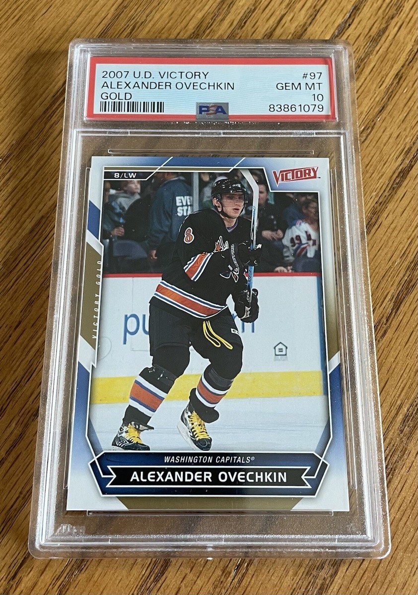 2007 U.D. Victory Hockey #97 “GOLD” 'Alex Ovechkin' Washington