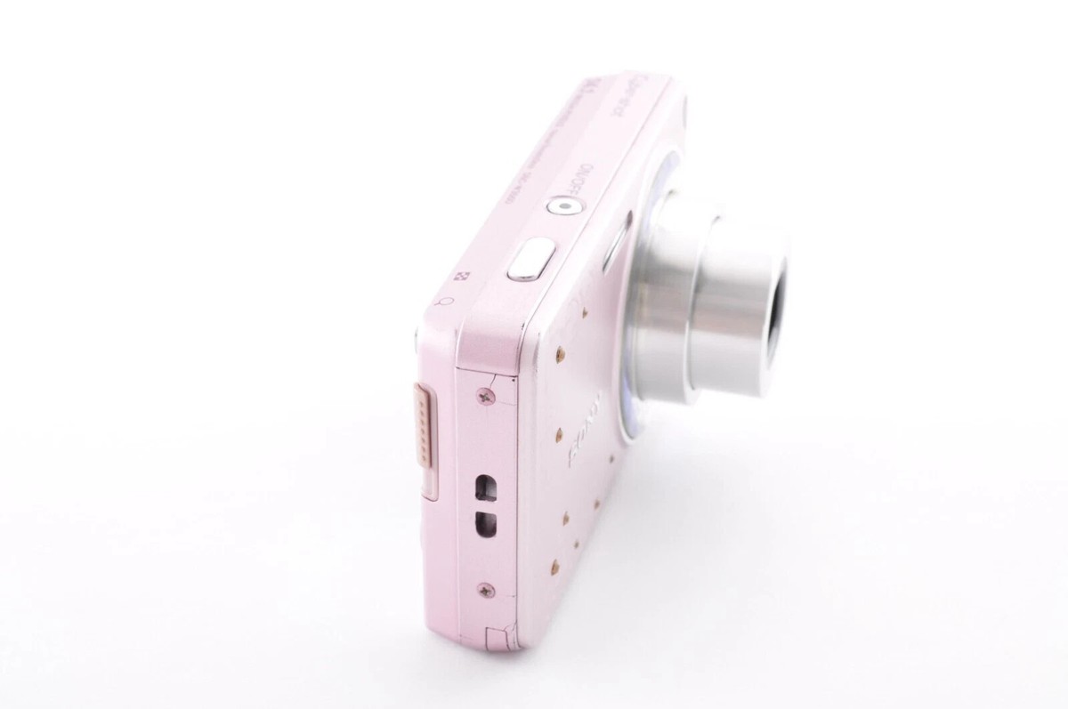 SONY Cyber Shot DSC-W350D 14.1MP Digital Camera Rhinestone Jewel