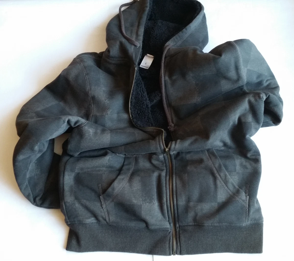 Grey hooded jacket men's sale