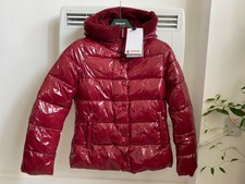 Invicta Red Padded Hooded Jacket , Size S , Italy
