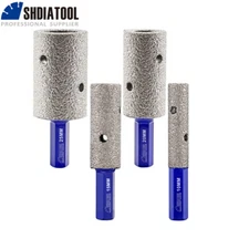 10-25mm Diamond Finger Milling Bits Tile Stone Countertop Porcelain Hex Shank