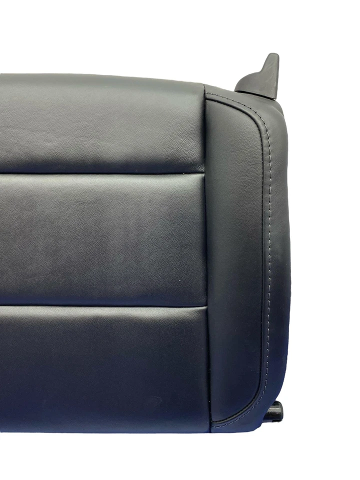 Porsche 911 991.1 2014 OEM trasero izquierdo lado del conductor cojín del asiento superior | negro (Az) Foto 2 de 4