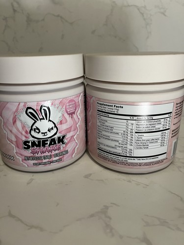 Sneak Energy - Raspberry Creamsicle - 15 Servings Tub - Sealed