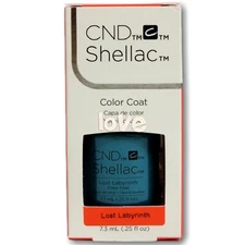 CND Shellac Gel Nail Polish 0.25fl.oz UV/LED Gel Color #90799- Lost Labyrinth