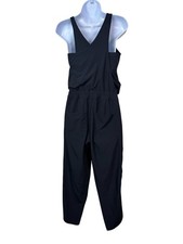 Patagonia Womens Black Fleetwith romper Jumpsuit Drawstring XS Outdoor Hiking