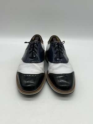 FootJoy Dryjoys Premiere Series Wilcox Men's 11.5M Navy White
