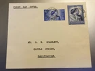 GB STAMPS RARE FIRST DAY COVER 1948 SILVER WEDDING BALLYCASTLE CO ANTRIM
