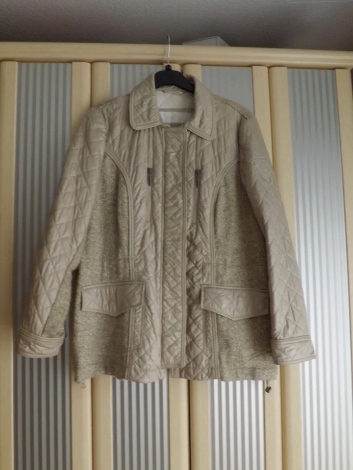 AIRFIELD;LEICHTE STEPPJACKE;BAILA-JACKET;BEIGE;GR44,neu