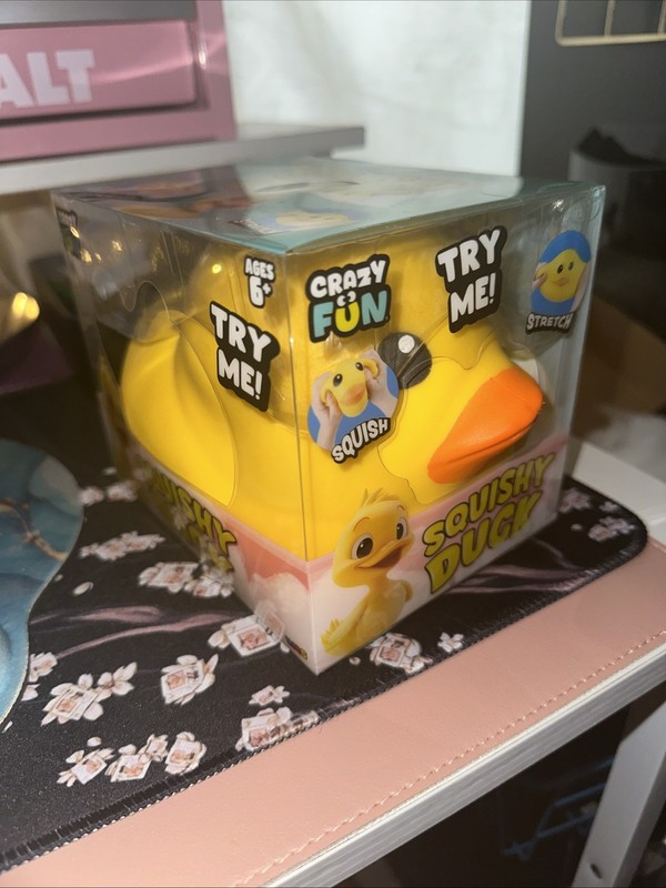 1x New Crazy Fun Tiktok Viral Jumbo Squishy Duck Squeeze Squish RMS