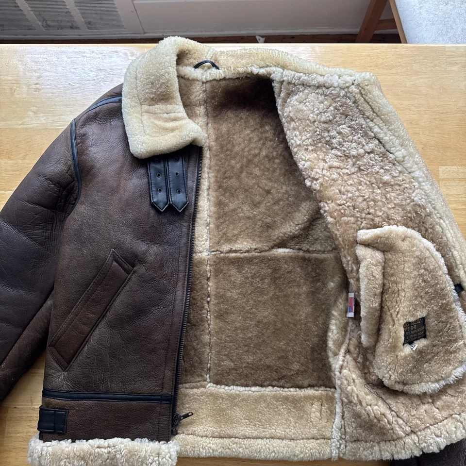 USAF Pilot Jacket Type G8 — Size Small — Used, Good Condition - Image 2 of 4