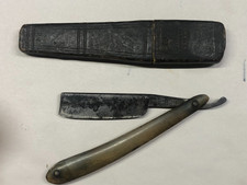  WADE  BUTCHER  Razor, Wedge Blade. Sheffield with Original Box M3029 