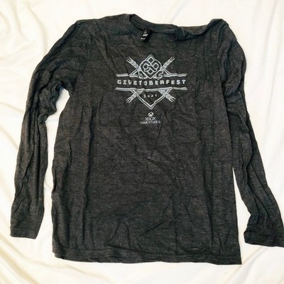 Microsoft Xbox Game Studios Givetoberfest 2021 Dark Grey T-shirt