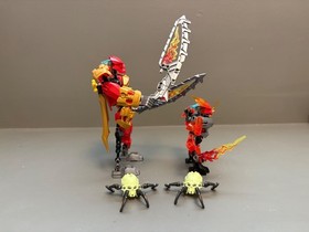 LEGO Bionicle Tahu Master of Fire 70787 & Protector of Fire 70783 Power Up 