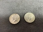 1964 90% Silver and 1966 40% Silver Kennedy Half Dollars - Circulated
