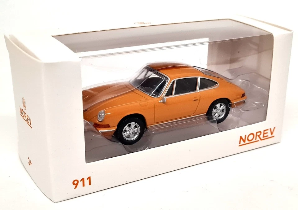 Norev 1/43 Porsche 911 S Bahama Yellow 1969 Metal Scale Diecast Model Car - Image 2 of 4