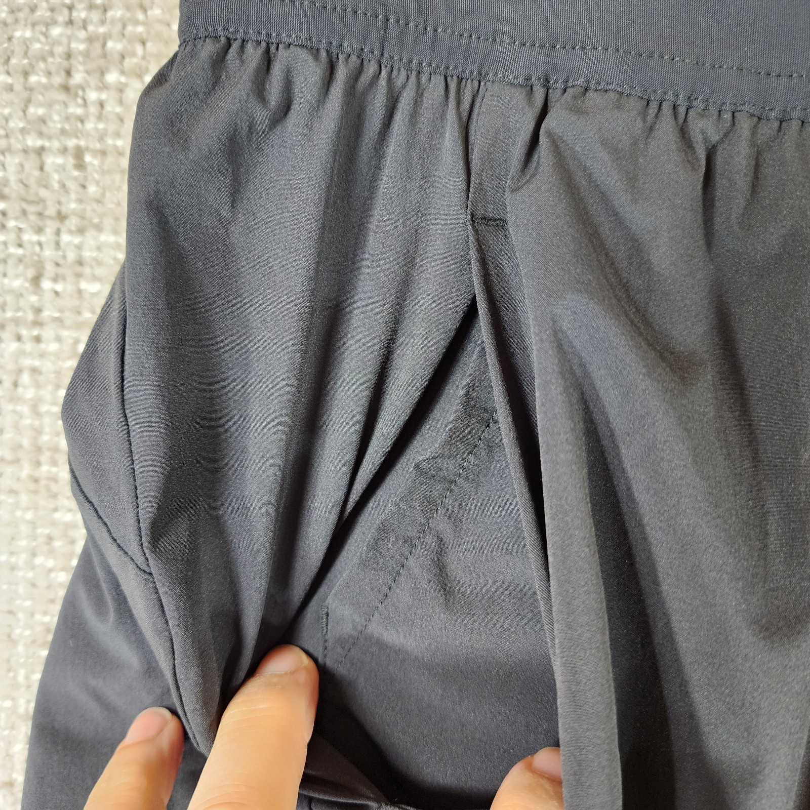 Whoop Lined Training Shorts Mens M Black 4.0 Performance Lifting Gym Running