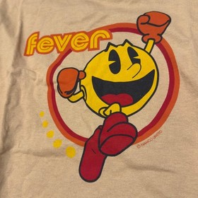 Pac Man T Shirt USA Made Pacland Namco Famicom Retro Collectible Item