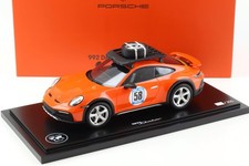 Spark 1/18 Porsche 911 992 Dakar RED58 Special Orange 