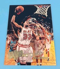 1996 Skybox Alonzo Mourning #H10 Hipnotized Miami Heat Basketball Card