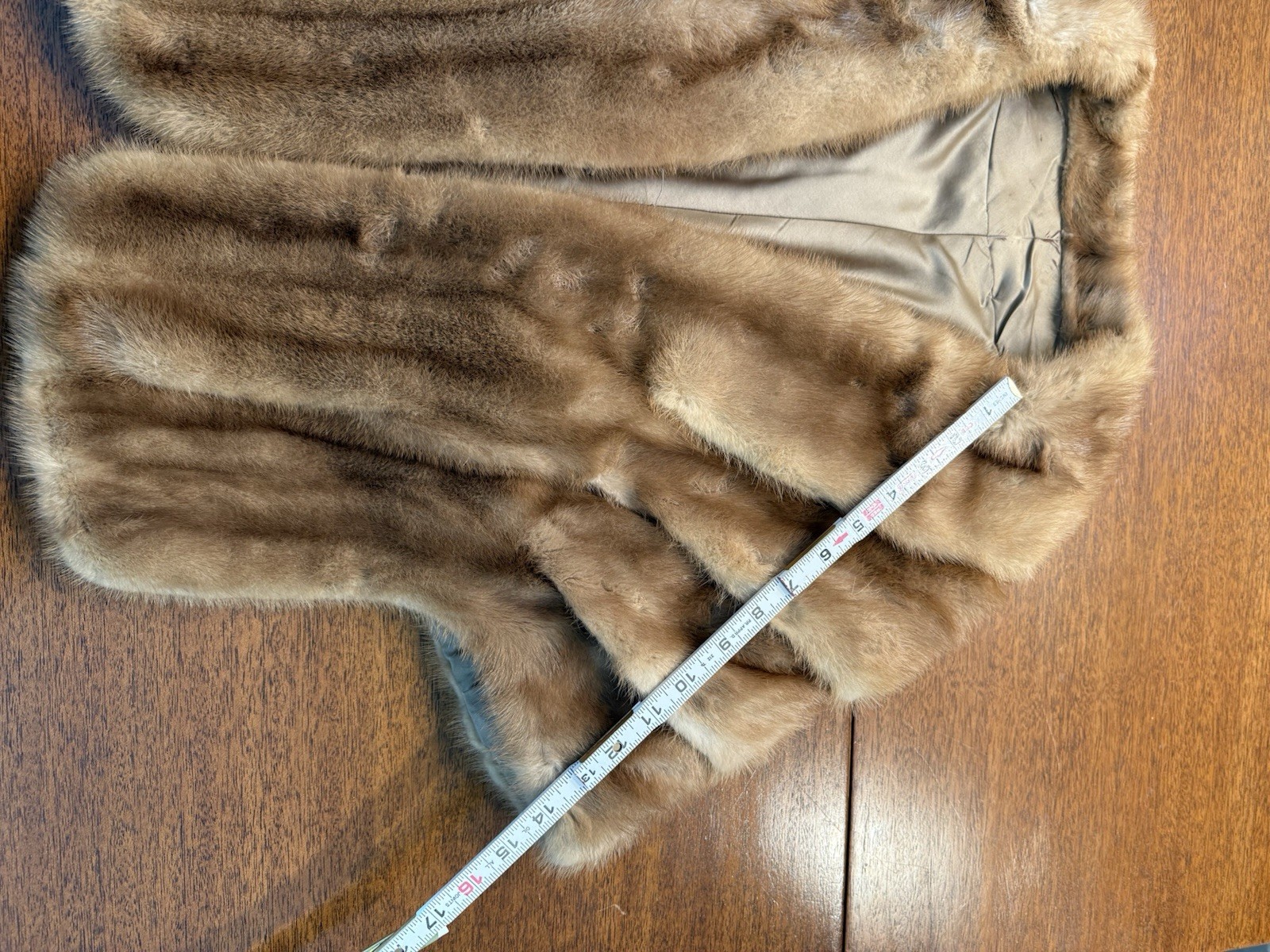 WOW!! 1940’s Vintage Mink Stole Custom Made Small… - image 20
