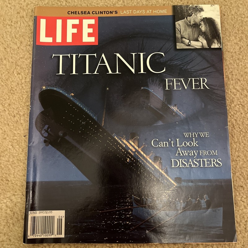 VTG. "LIFE MAGAZINE" JUNE-1997--"TITANIC FEVER" COVER