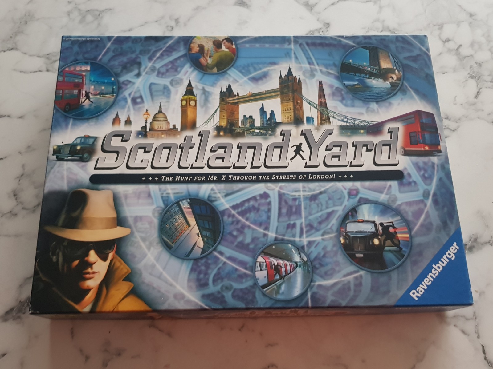 Scotland Yard Board Game By Ravensburger 2014 Edition Police Crime Scene Pursuit