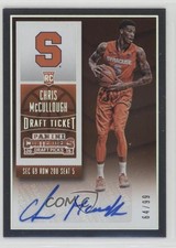 2015 Panini Contenders Draft Picks Ticket 64/99 Chris McCullough #108 Auto 0u4