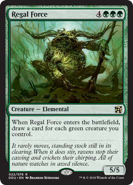 Magic MTG - Regal Force - Elves vs Inventors - MINT/NMINT - EN