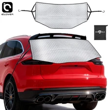 Car SUV Rear Windshield Cover Winter Outdoor Snow Ice Frost Rain Guard Sun Shade