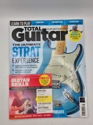 Total Guitar Magazine May 2019 Issue 318 Boston The Beatles Steve Vai